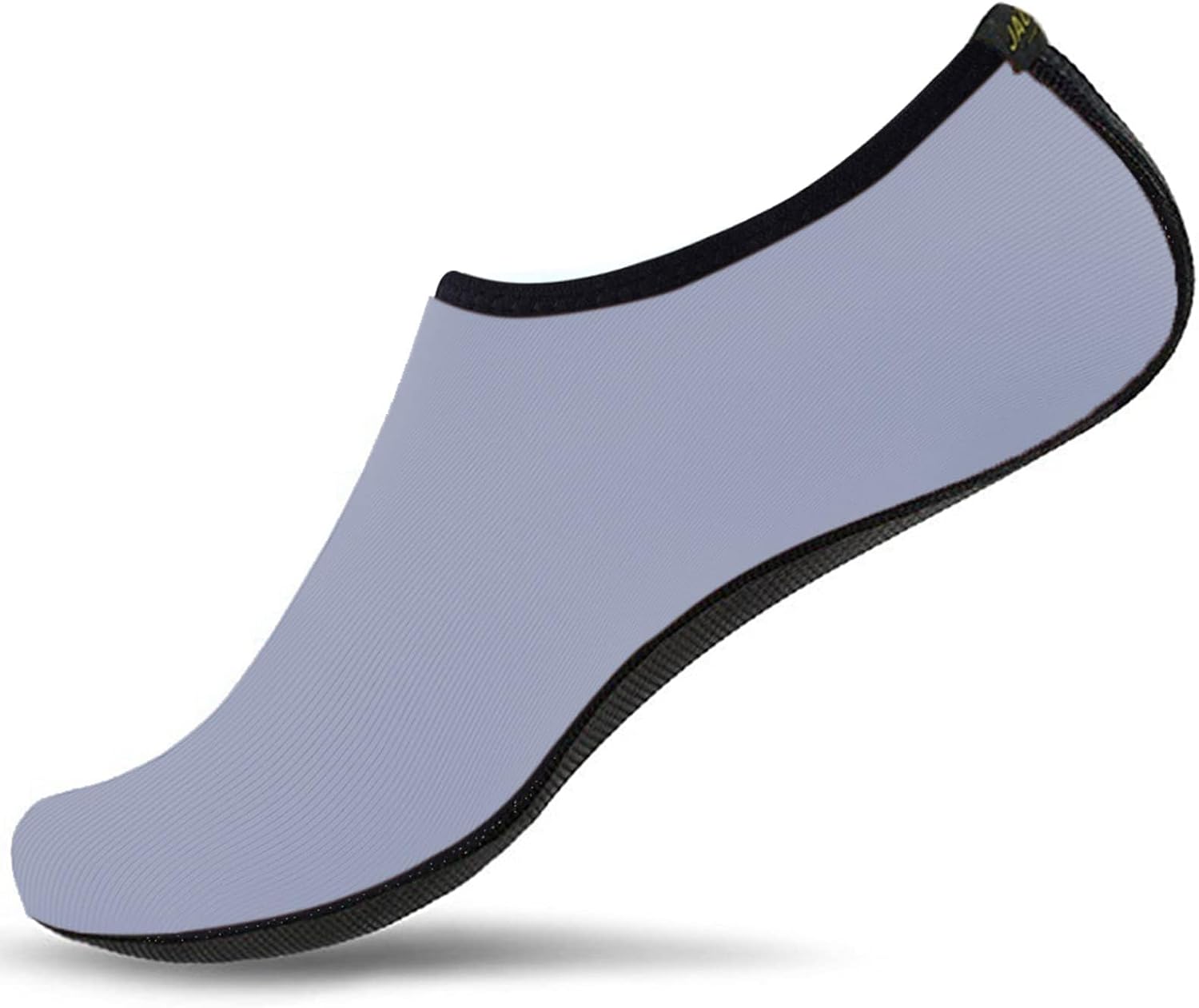 JACKSHIBO Water Shoes for Women Men Quick Dry Swim Shoes Beach Water Socks Slategrey