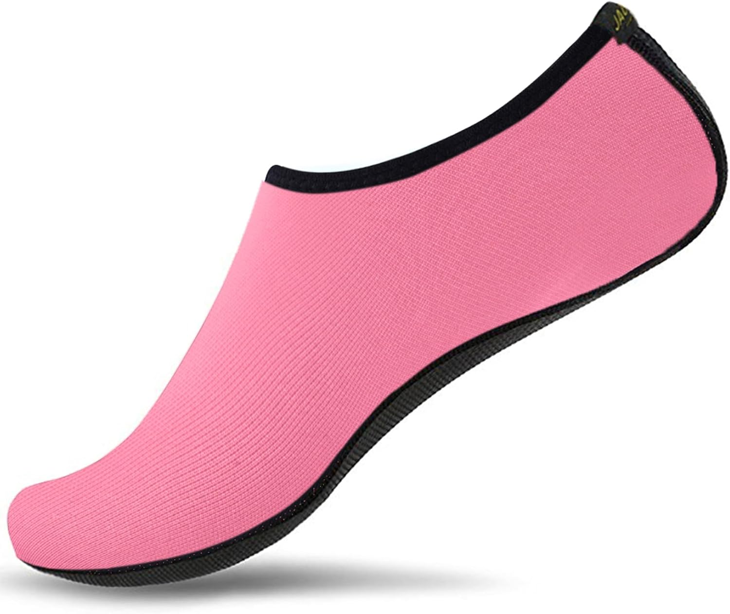 JACKSHIBO Water Shoes for Women Men Quick Dry Swim Shoes Beach Water Socks Pure Pink 1